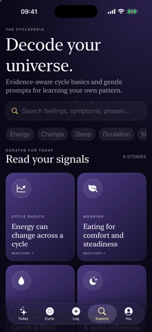 Period Tracker: Cycle & Mood Screenshot 3 of 4