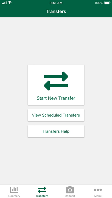 Green Mountain Credit Union Screenshot