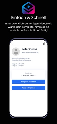 VideoMails screenshot