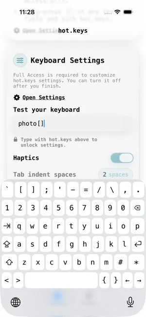 hot.keys screenshot 1