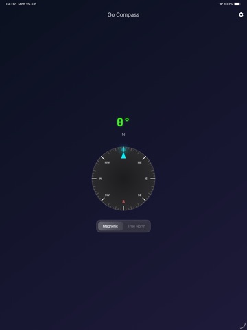 Go Compass iPad screenshot