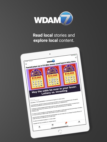 WDAM 7 News ipad screenshot 3