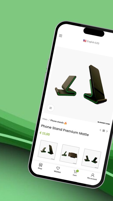 Screenshot 1 of Glovart App