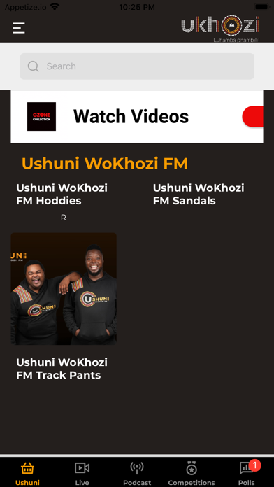 Ukhozi FM Screenshot