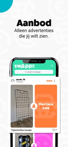 sweppr – kopen/verkopen/ruilen screenshot