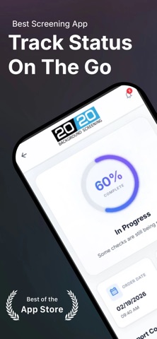 2020 Screening iPhone screenshot
