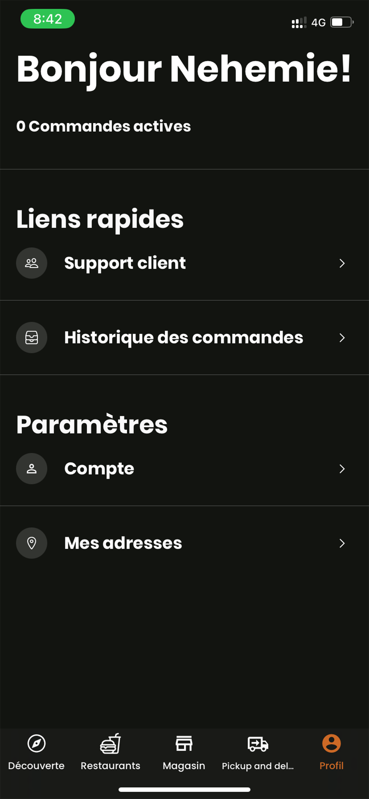 Hungana Delivery screenshot 4