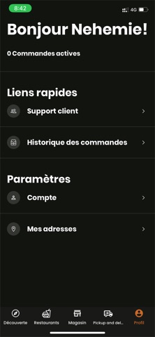 Hungana Delivery screenshot