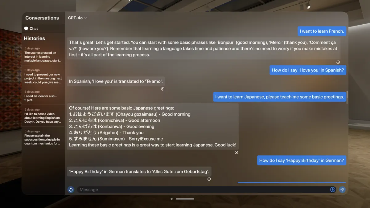 EasyChat - Ask AI Anything screenshot 1