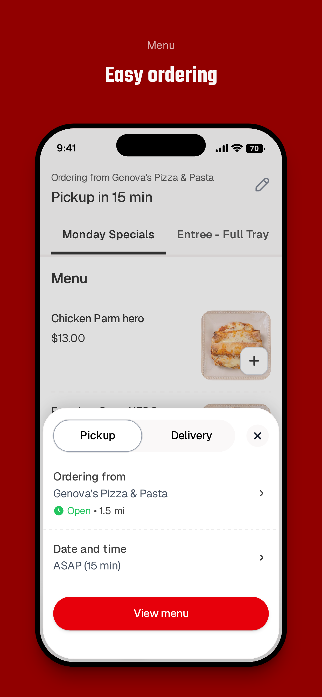Genova's Pizza & Pasta screenshot 3