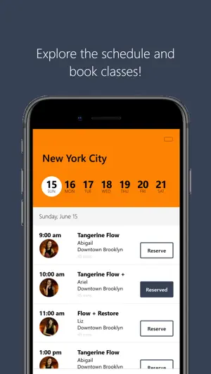 Tangerine Yoga screenshot 3
