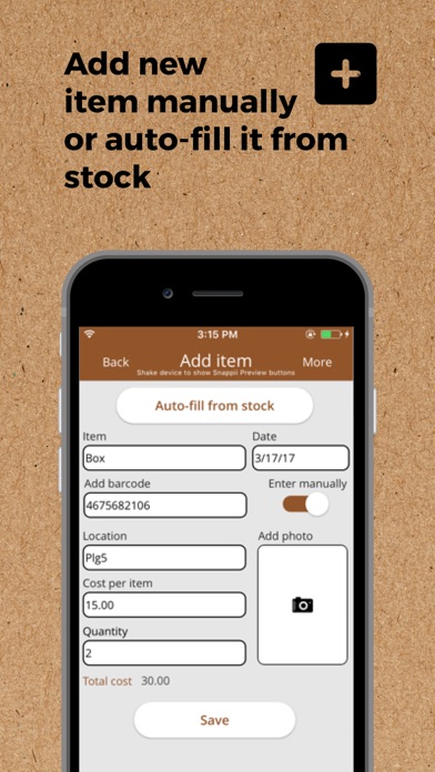 Screenshot #2 pour Warehouse Inventory & Shipment