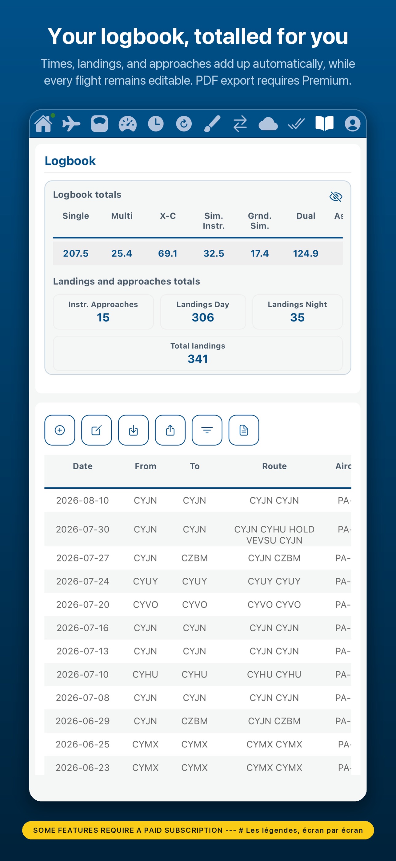 Screenshot 9 of CanadianPilotTools