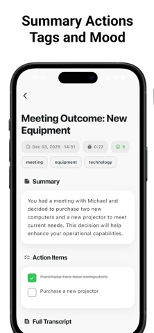Narrate: Voice Thinking screenshot