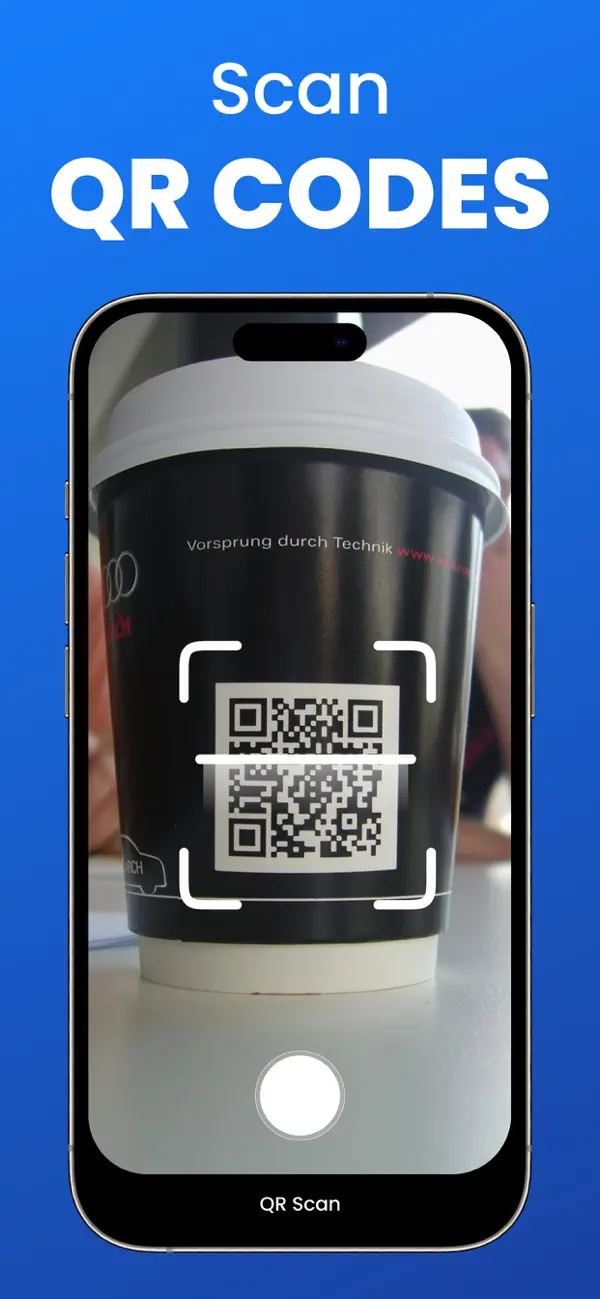 Screenshot #1 pour QR Code Reader,Barcode Scanner