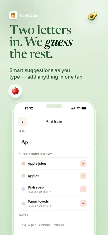 Shared Shopping List: Together screenshot 4 of 6