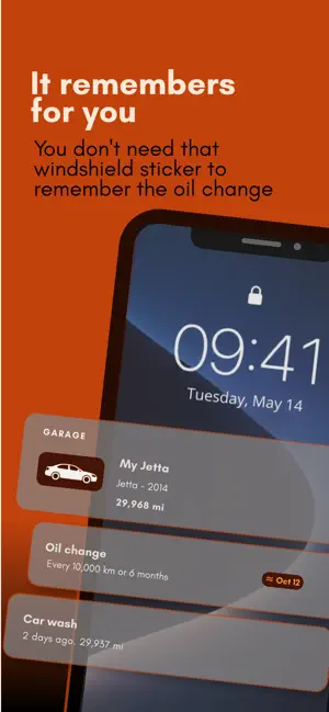 Odomora: Oil Change Reminder screenshot 1