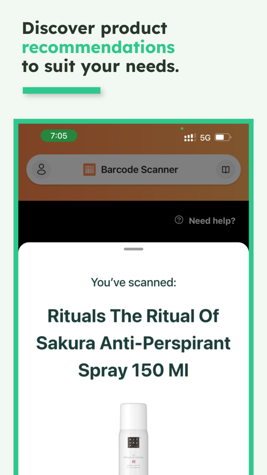 #6. Scan Food and Products: Skanna (iOS) De: Intelliquence Ltd