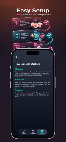 Stiki: Stickers for Messenger screenshot