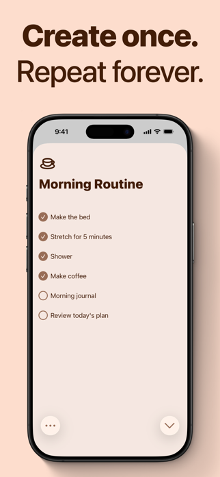 DoRepeat: Recurring Checklists Screenshot 2 of 7