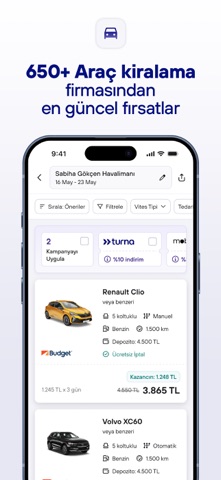 Turna - Uçak Otel Otobüs Araç screenshot