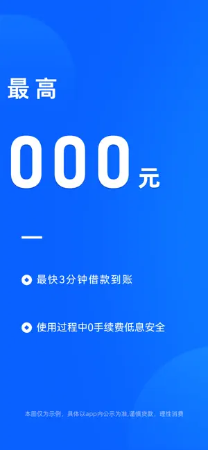 放心借-小额借钱借款现金分期信用短期借贷平台 iPhone screenshot 2