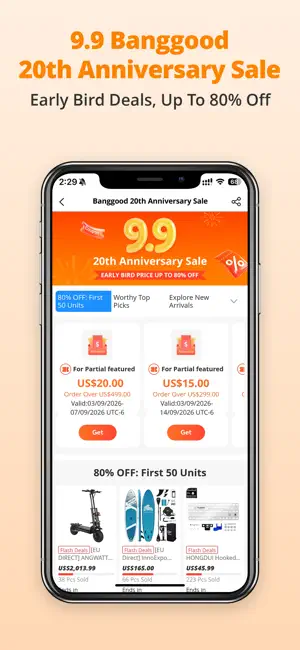 Banggood Global Online Shop screenshot 2