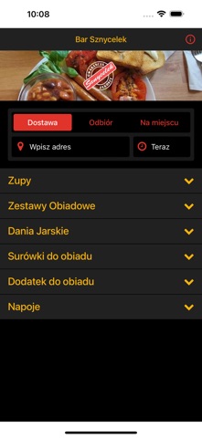 Bar Sznycelek screenshot