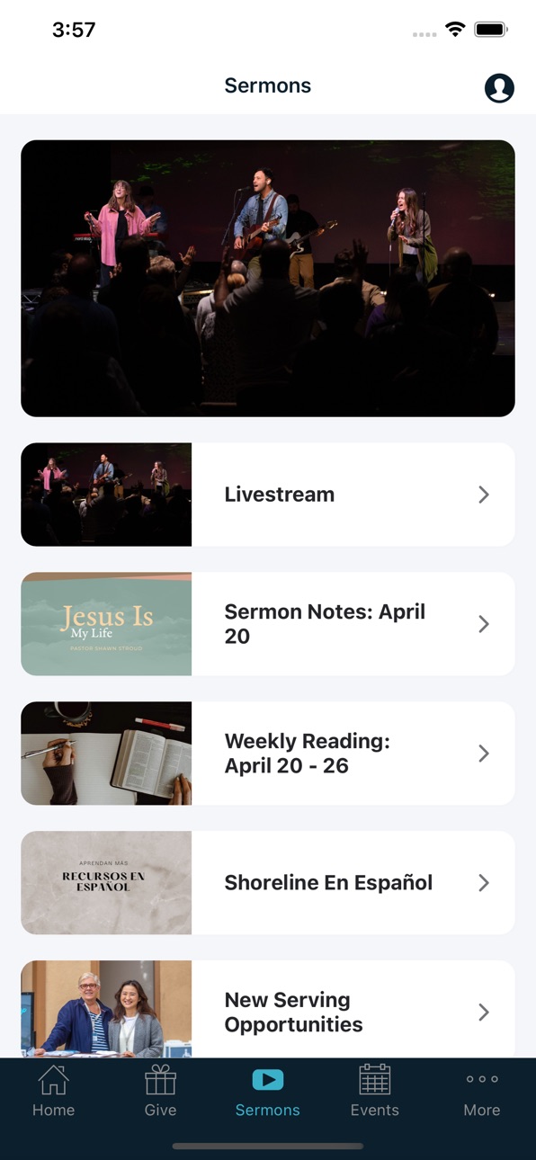 iPhone screenshot