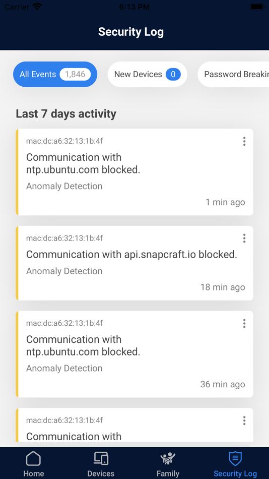 #6. SAM Seamless Network - Admin (iOS) Podle: Securing SAM