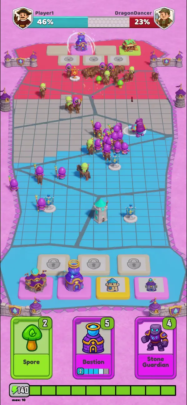 Rush Kingdoms: PvP iOS Mod IPA screenshot 3 - iOS game interface