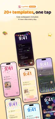 CapPING: Lockscreen widgets screenshot 7