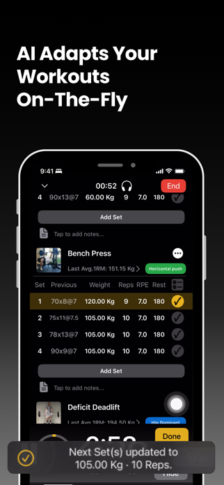 Strongineering Workout Planner Screenshot 6 of 10
