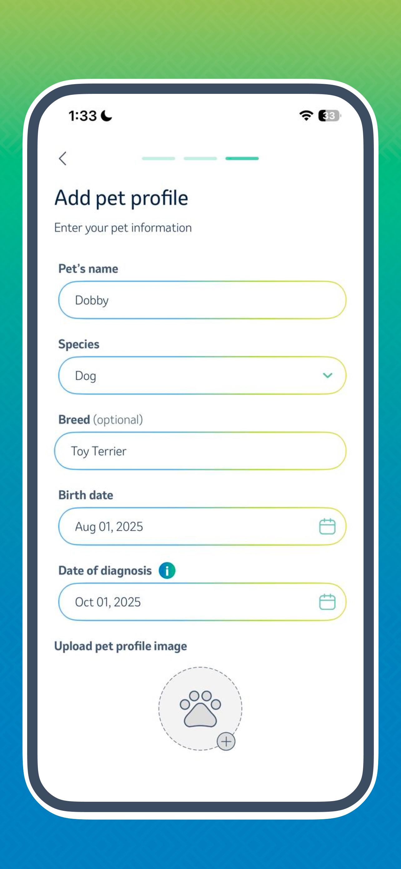 Pet Diabetes Tracker