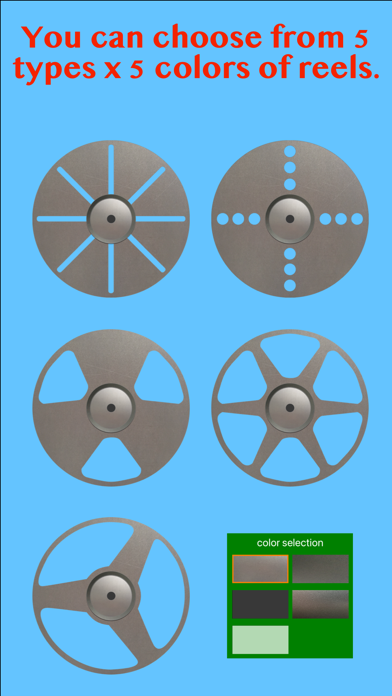 ReelToReelLike MusicPlayer Screenshot