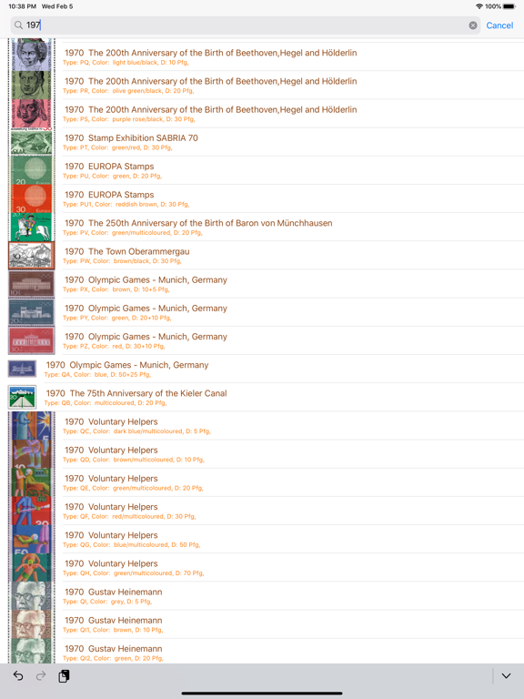 Screenshot #4 pour Timbres-poste du monde