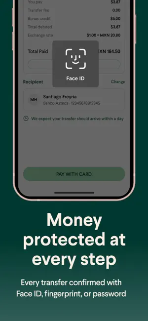Taptap Send: Money Transfer iPhone screenshot 4