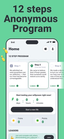 Sober Way - 12 steps guide Screenshot 2 of 6