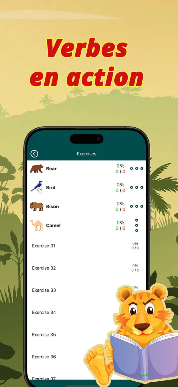 Screenshot #3 pour Anglais: Apprendre les verbes