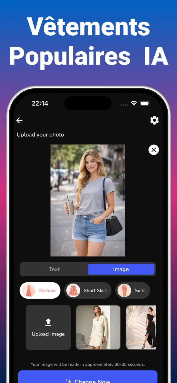 Screenshot #3 pour Changeur de Tenue IA