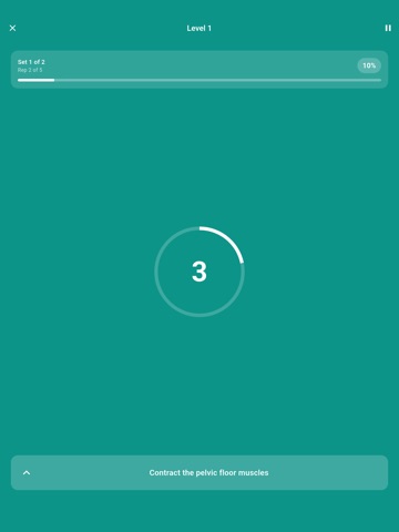 Kegel Trainer - Exercises iPad screenshot