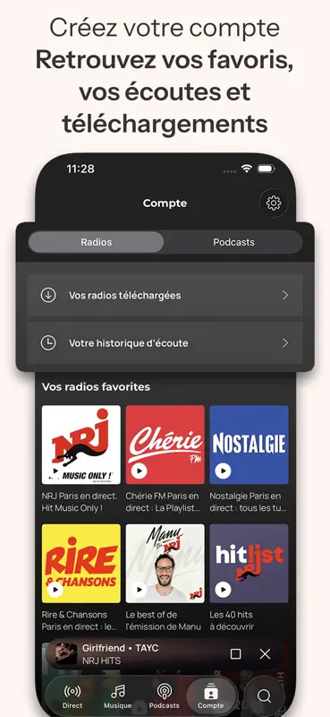 NRJ Radio, Musique & Podcast screenshot 7 of 9