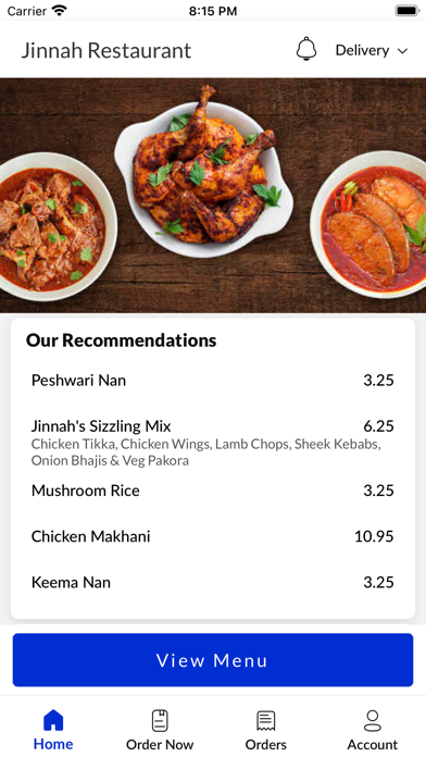 Jinnah Restaurant Screenshot