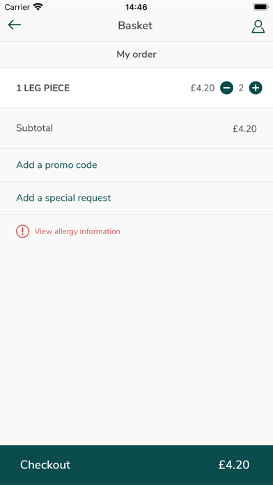 Marstons Chicken Shop Screenshot