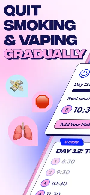 Weanie - Quit Smoking Tracker screenshot 1
