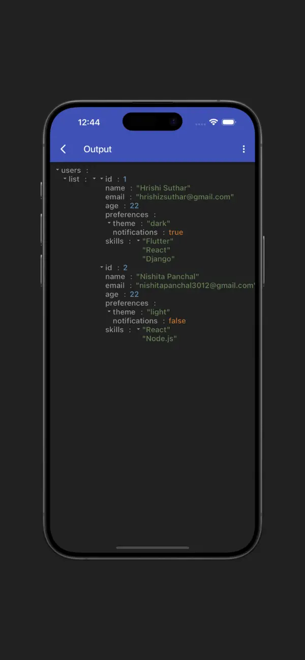 Screenshot #2 pour JSON Viewer(Pro)