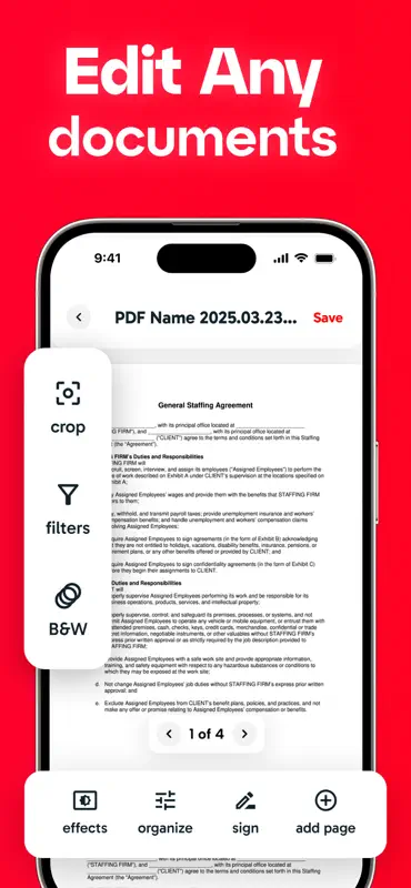 PDF Scanner | Document Scan screenshot 3 of 8