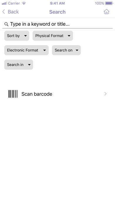 Lincoln City Libraries App Screenshot
