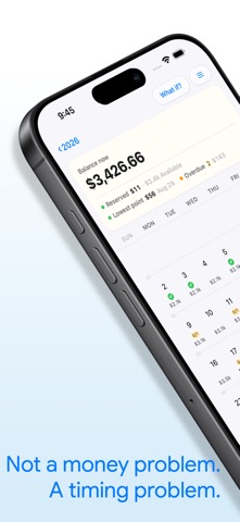 JayCK Flow: Money Calendar iPhone screenshot