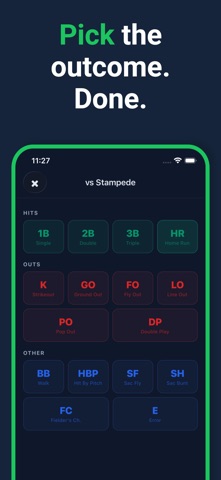 Slug Stats: At-Bat Tracker iPhone screenshot
